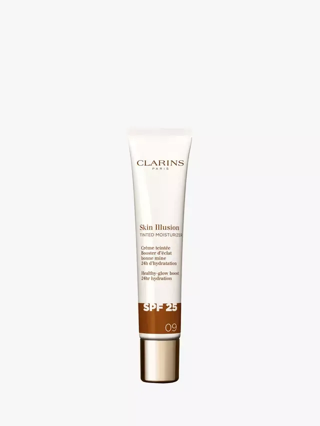 Крем для лица SPF CLARINS Тонирующий увлажняющий Skin Illusion