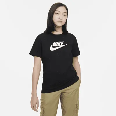

Футболка Nike Sportswear, черный/белый