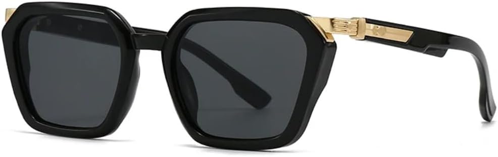 

Солнцезащитные очки для мужчин и женщин - защита UV400 - двухцветные линзы "кошачий глаз" с градиентом для занятий спортом на открытом воздухе и вождения DSVIGF, Black Grey