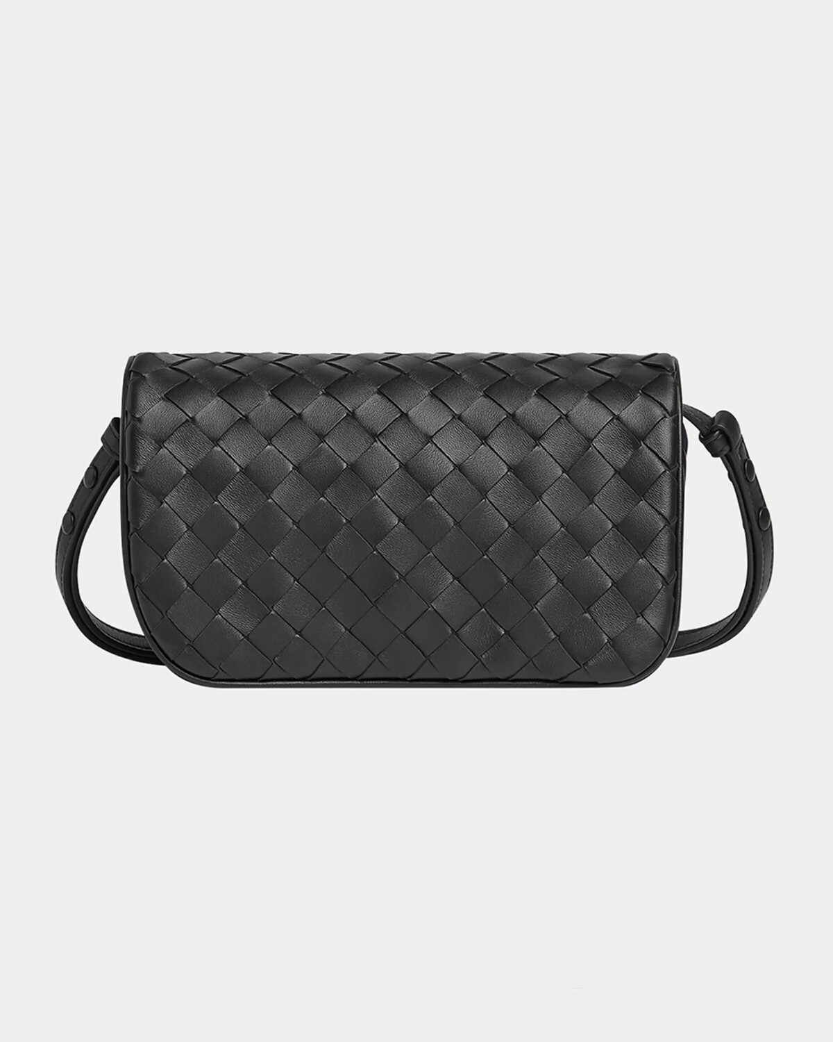 

Сумка Puff Pouch с ремешком Bottega Veneta, цвет Black Space