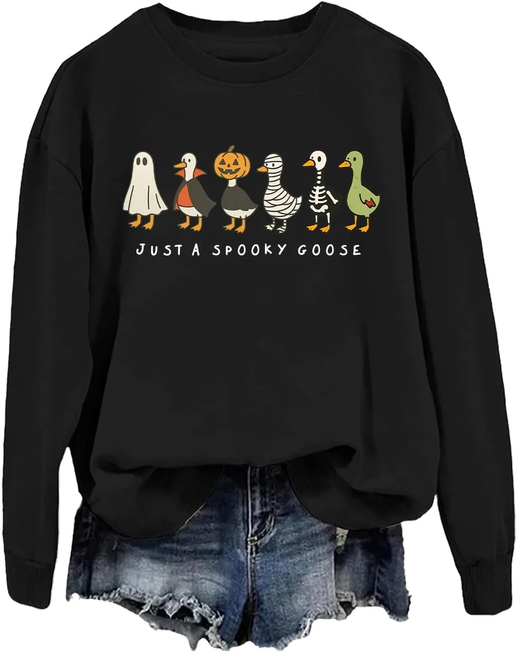 

Толстовка с гусем на Хэллоуин