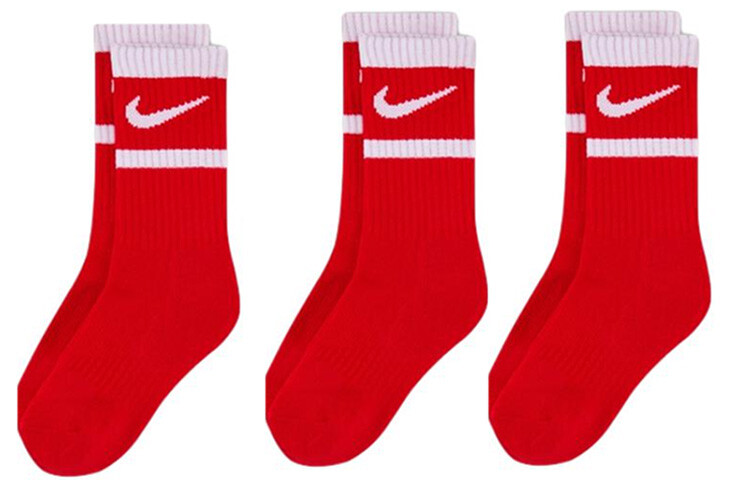 Детские носки Nike, красный — фото 2