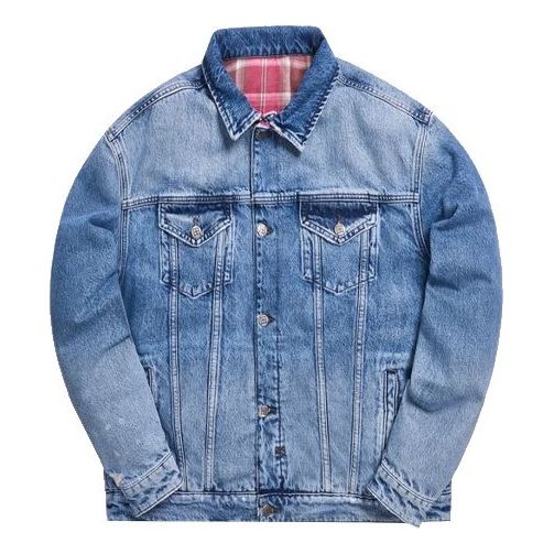 

Куртка KITH X KSUBI OH.G Double Sided Denim Jacket Unisex Blue, синий