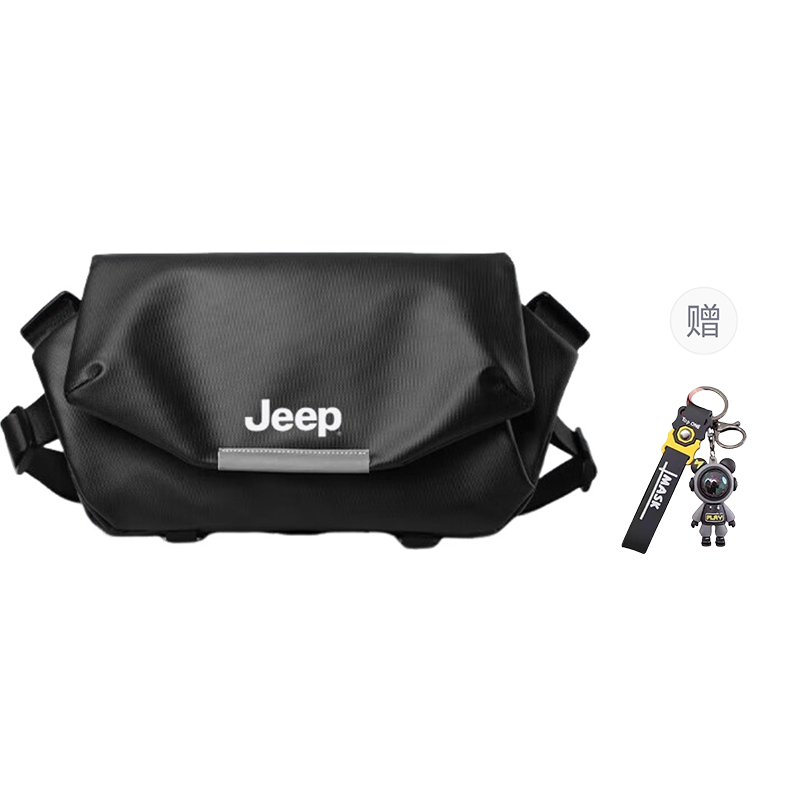 

Jeep Рюкзак из ткани и искусственной кожи для мужчин черный