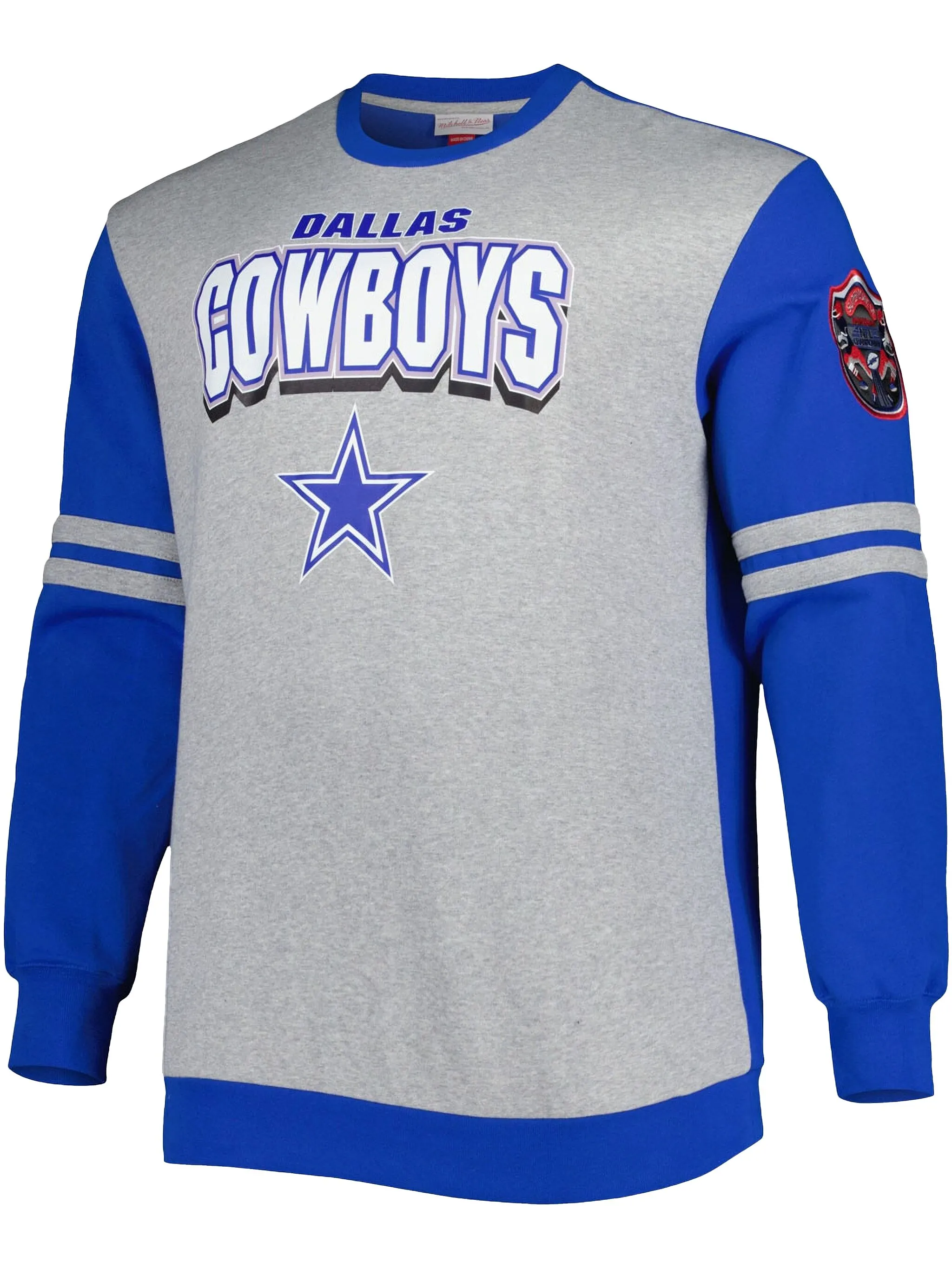 

Толстовка NFL 2.0 Cowboys Mitchell & Ness, серый