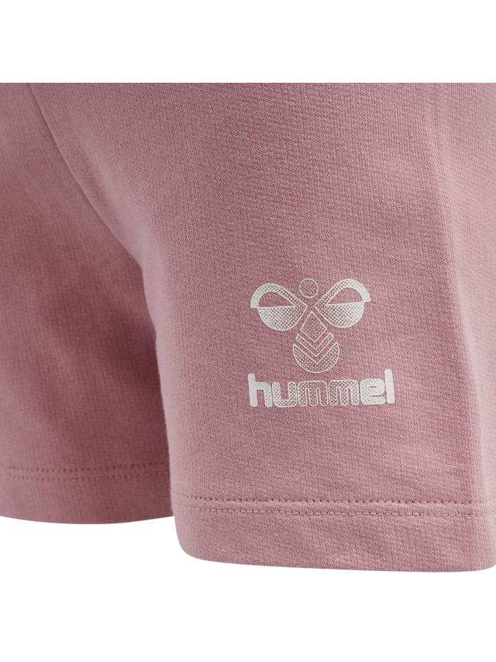 Hummel Детские шорты Hmlproud с регулируемой талией, фиолетового цвета — фото 3