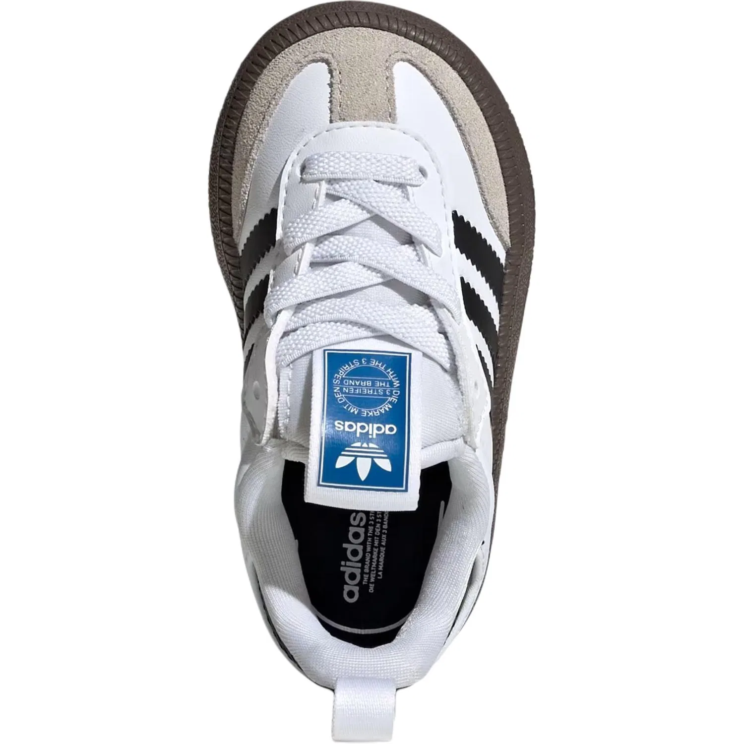 Кроссовки Samba Adidas Originals белые — фото 4