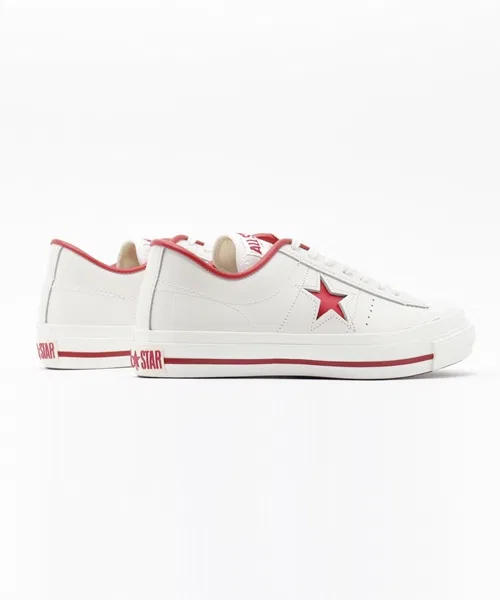 Унисекс кроссовки из кожи Converse ONE STAR J белые — фото 4