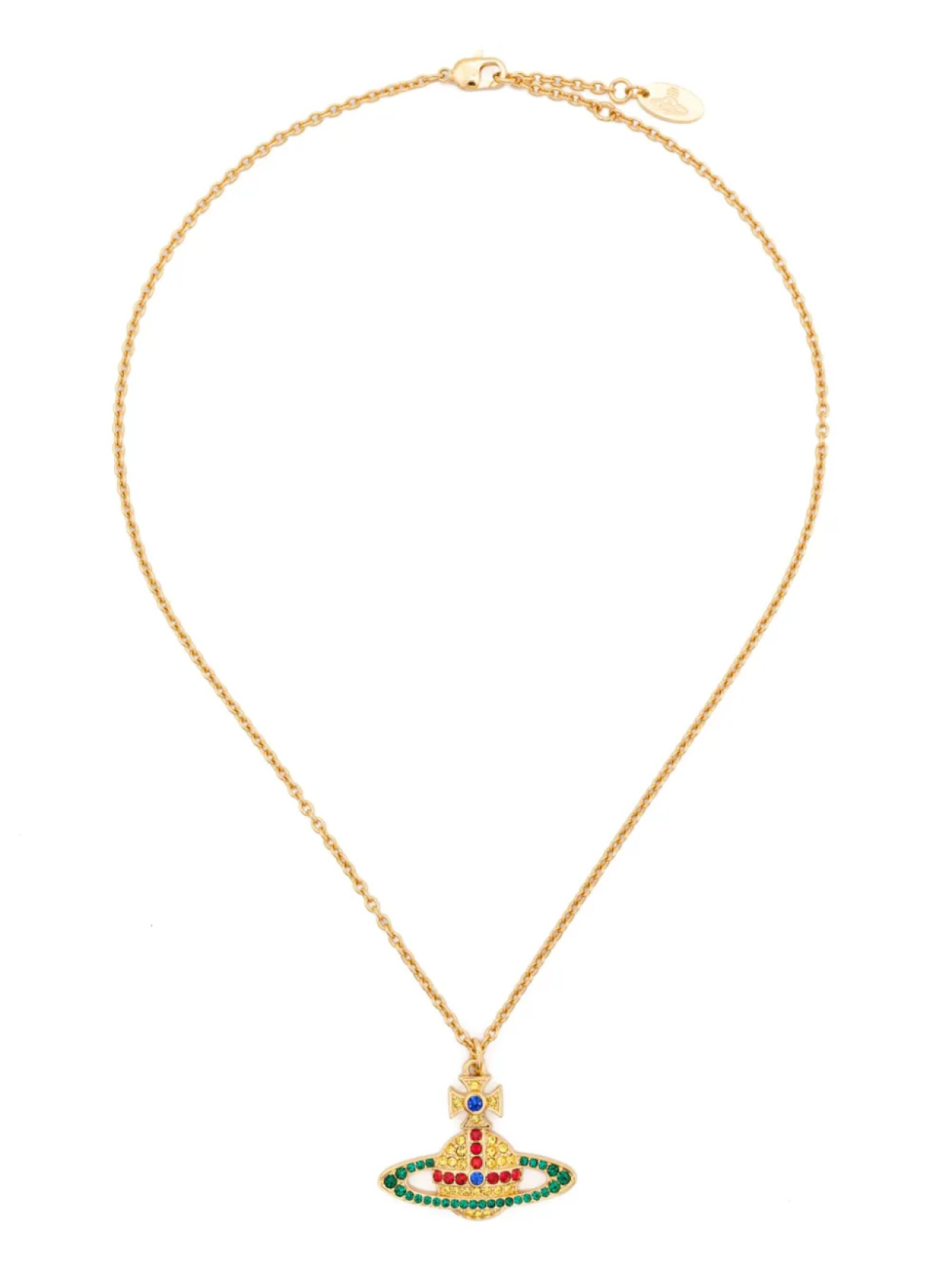

Vivienne Westwood колье Kika с подвеской, золотой