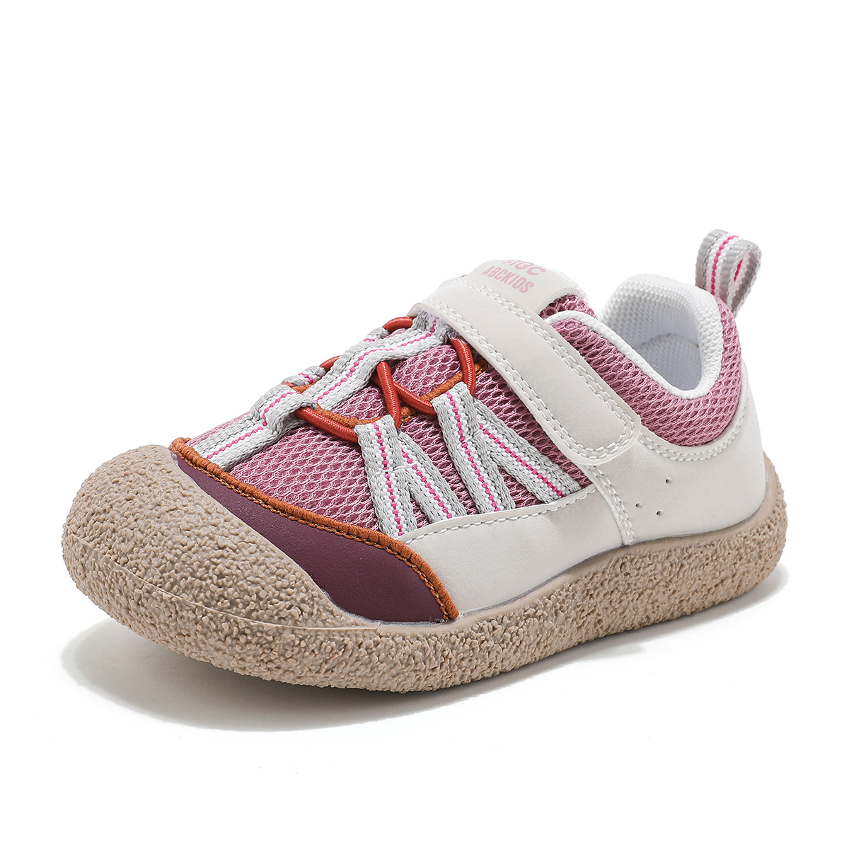 

ABC KIDS Детские повседневные ботинки бежево-розовые для детей 3-7 лет