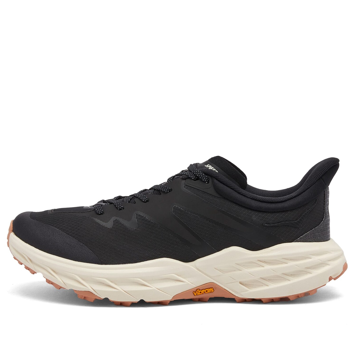 

Кроссовки Hoka One One U Speedgoat 5 Ts, цвет Black & Alabaster