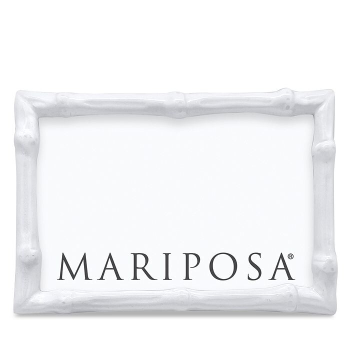 

Белая бамбуковая фоторамка Mariposa, 4 x 6 дюймов, белый