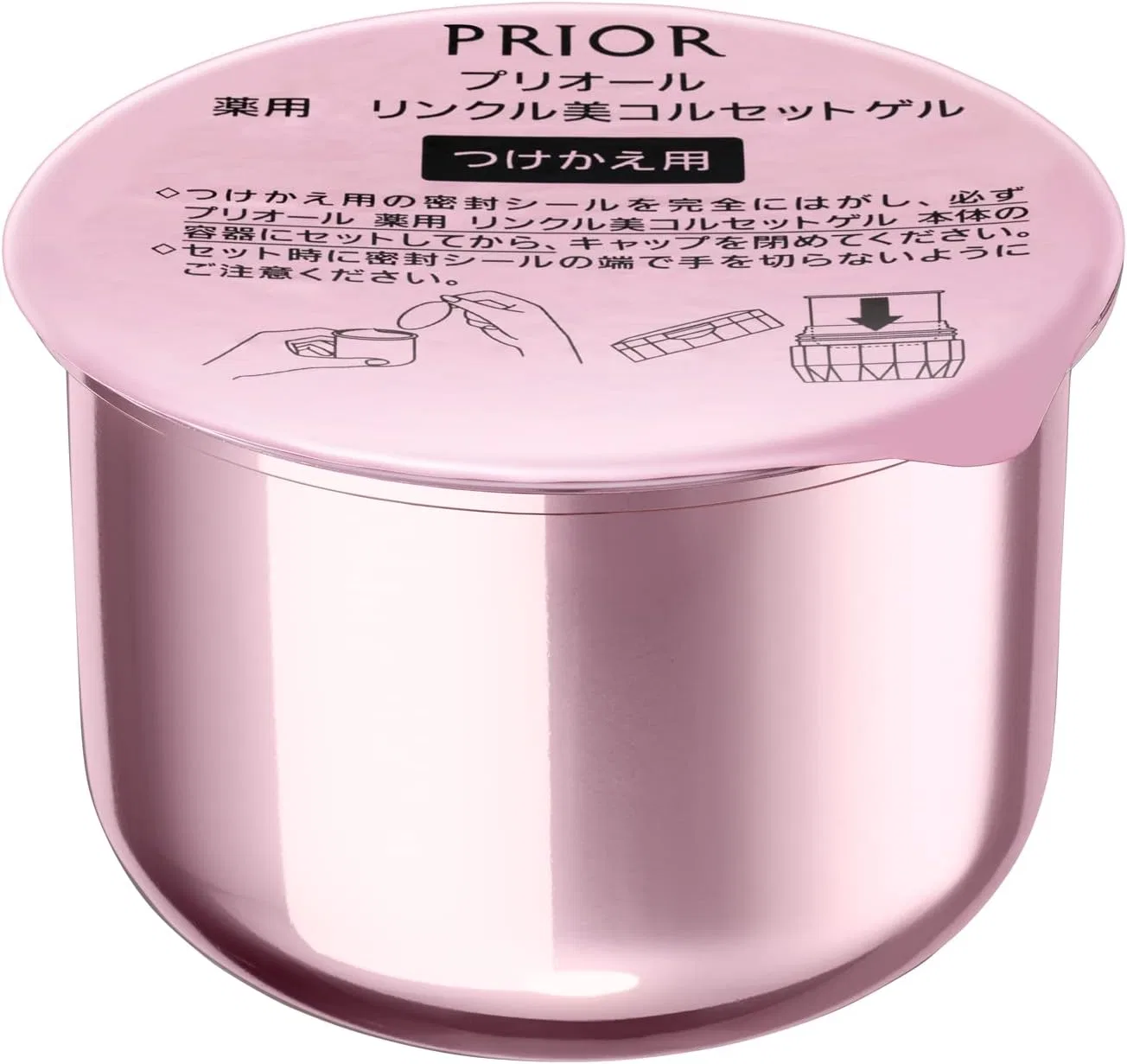 Крем для лица Prior — Гель для коррекции морщин Shiseido Medicated Wrinkle Beauty Corset Gel Refill, 90 г