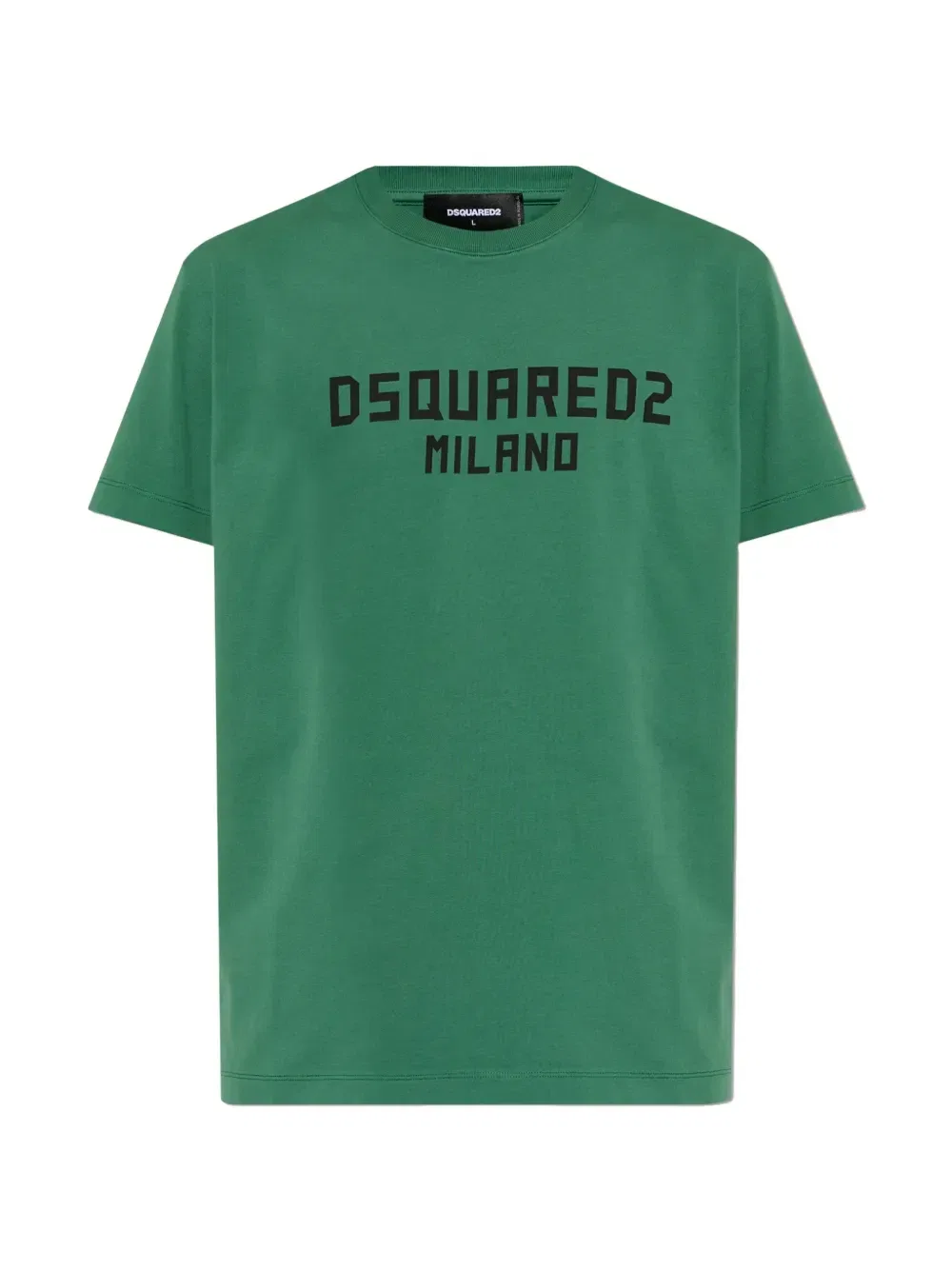 Футболка с логотипом "Milano" DSQUARED2, зеленый