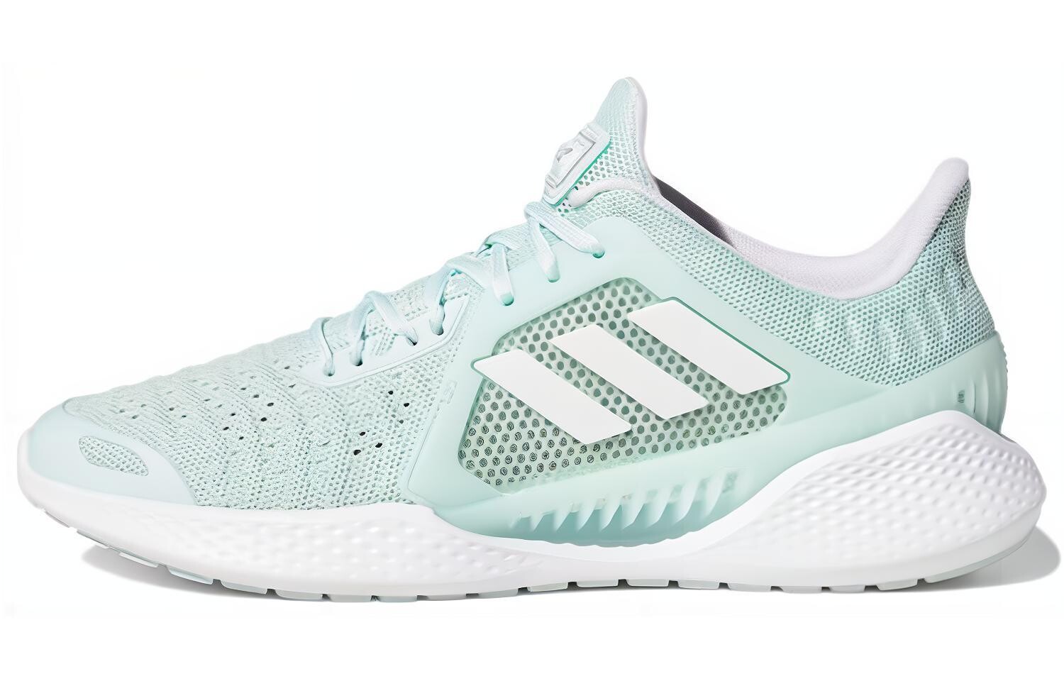 

Кроссовки для бега Climacool Vent унисекс с низким верхом светло-зеленые Adidas