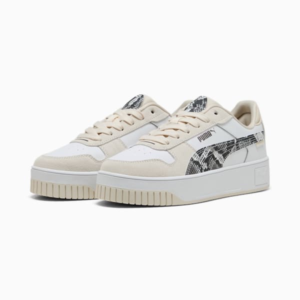 Женские кроссовки Carina Street Snake Chic Puma, белый — фото 4