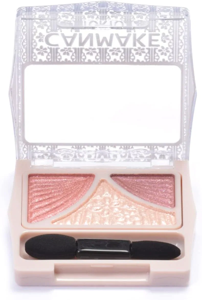 Палетка теней для век Canmake Powder Juicy Pure Eyes 14 Tender Flower, 1.3 г, глянцевый — фото 3