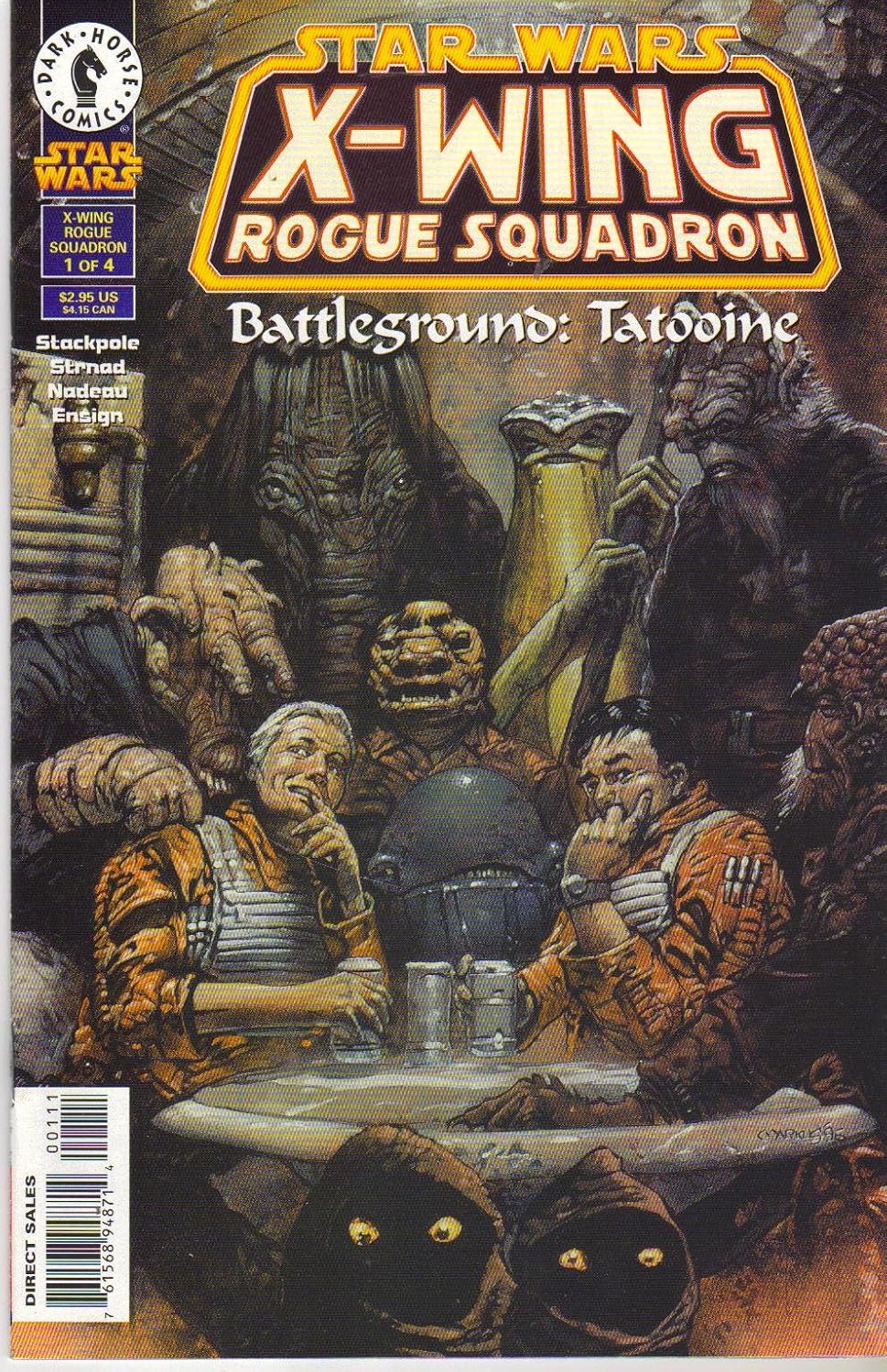 

Star Wars : X- Wing Rogue Squadron # 9- Battleground : Tatooine 1 ( of 4) (Dark Horse Comics)