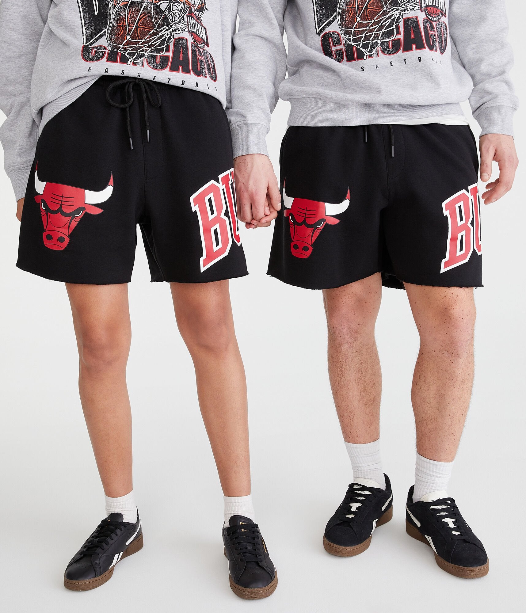 

Флисовые шорты Aeropostale Chicago Bulls 6 дюймов, черный
