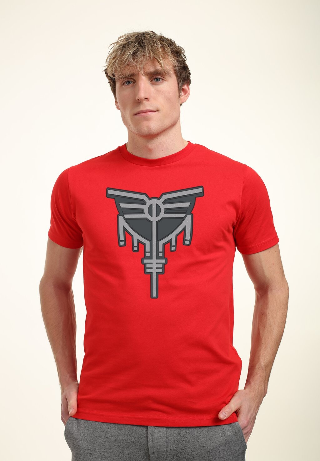 

Футболка с принтом THOR: LOVE AND THUNDER SILVER SYMBOL Marvel, красный
