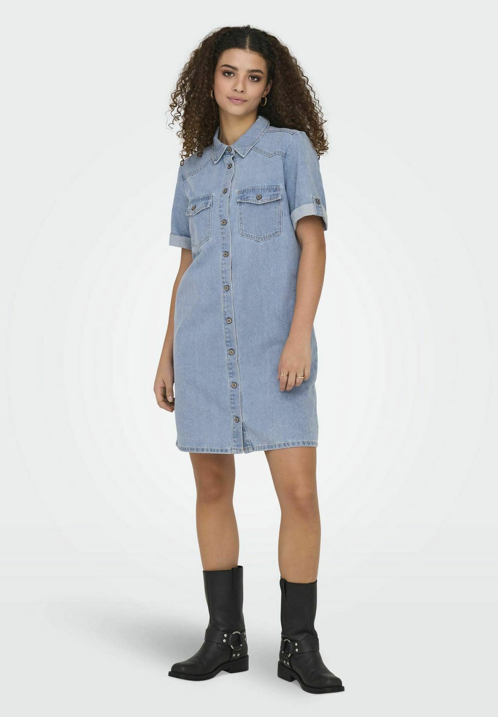 

Джинсовое платье ONLLISA DRESS ONLY, цвет Light Blue Denim