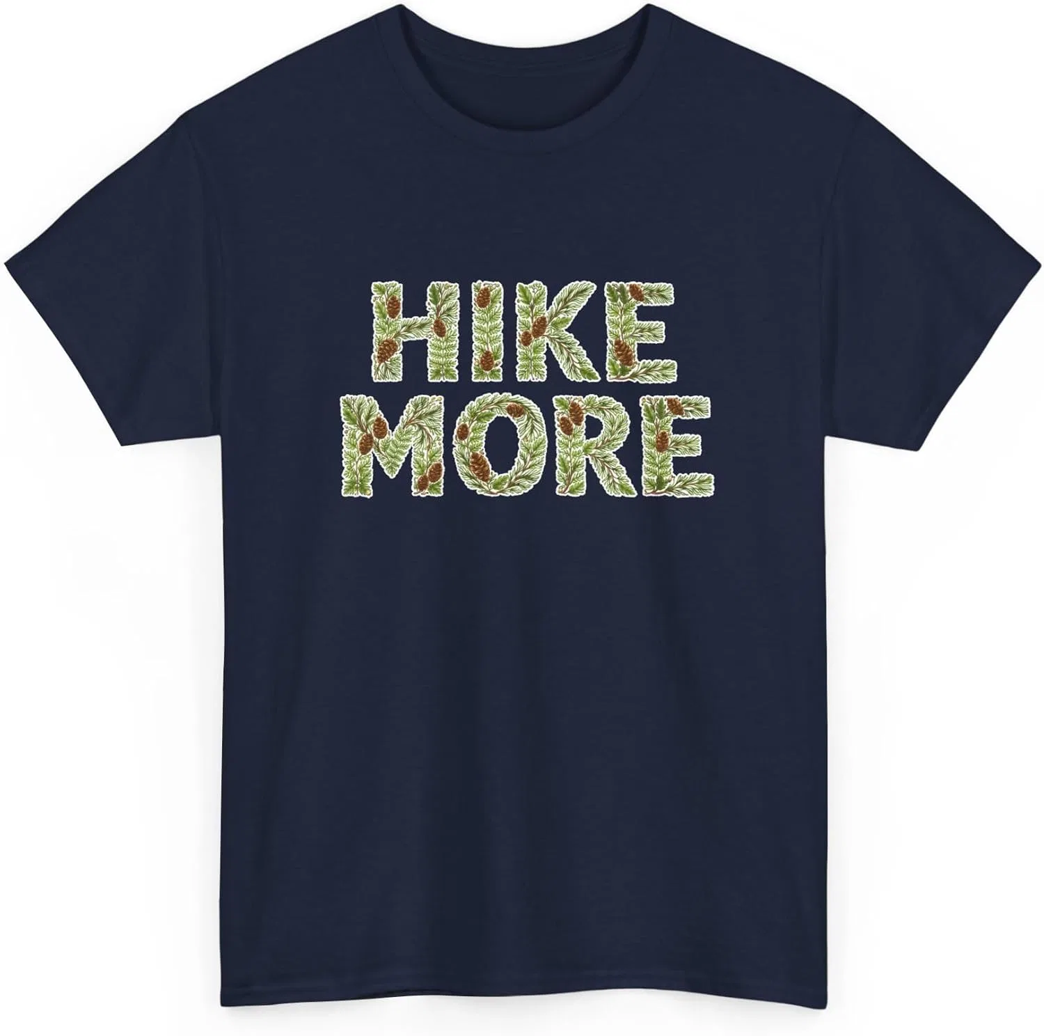 Футболка с принтом HIKE MORE, GENERIC, Navy