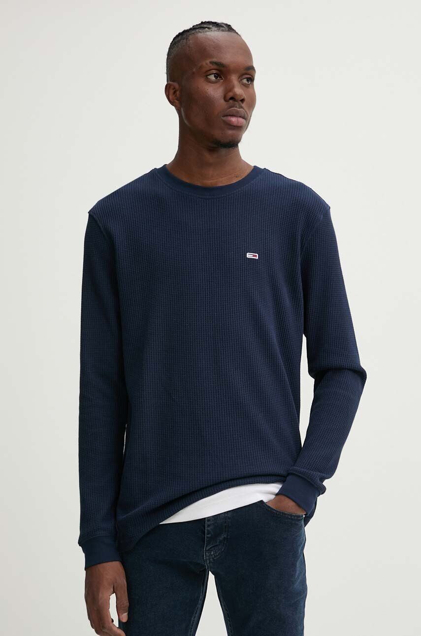 

Рубашка Tommy Jeans с длинными рукавами, темно-синий