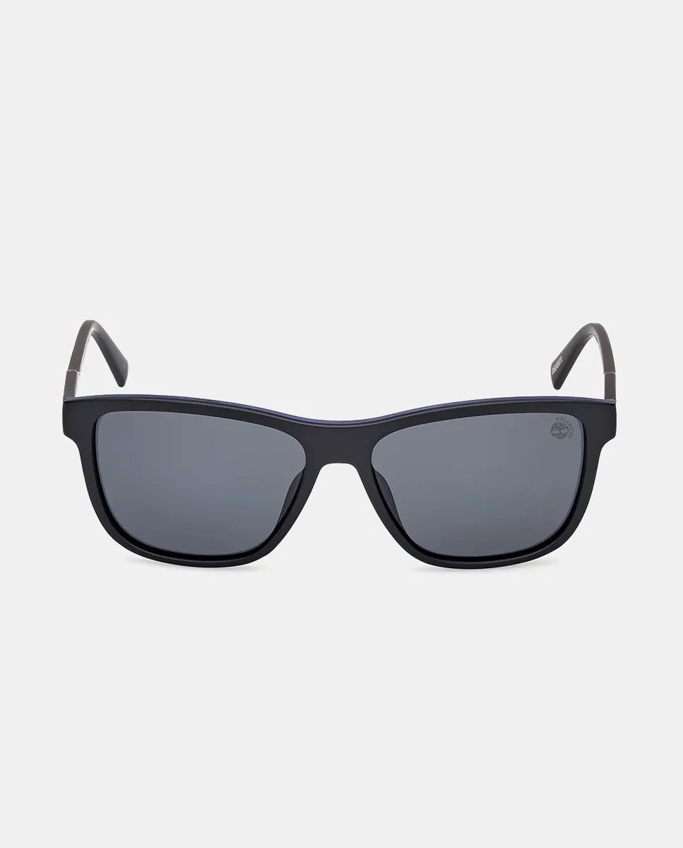 

Мужские прямоугольные солнцезащитные очки с поляризованными линзами Timberland, черный