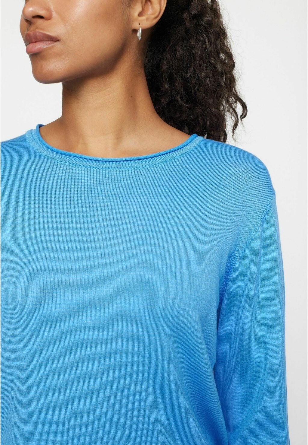 

Рубашка с длинным рукавом SRMARLA O-NECK ROLL Soft Rebels, синий