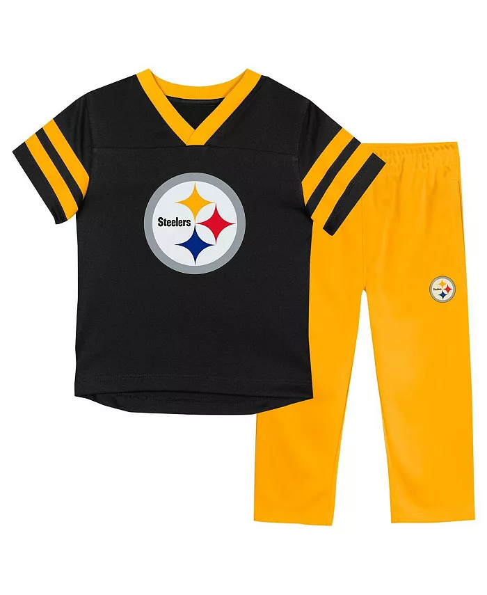 

Комплект из двух предметов: футболка и брюки Pittsburgh Steelers для малышей Outerstuff