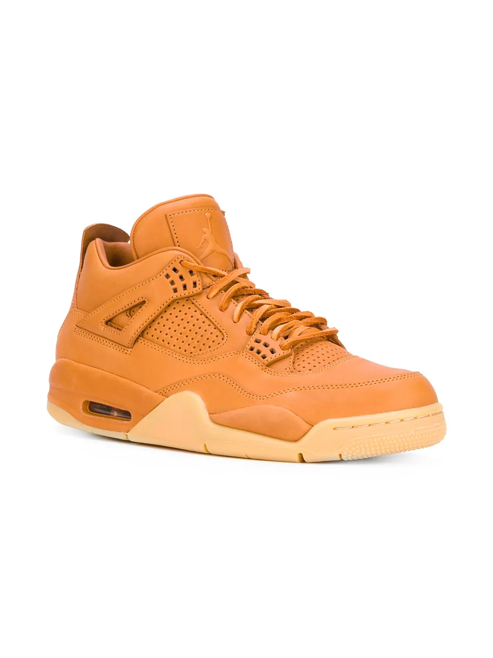 Кроссовки Air Jordan 4 Retro Premium, желтый — фото 2