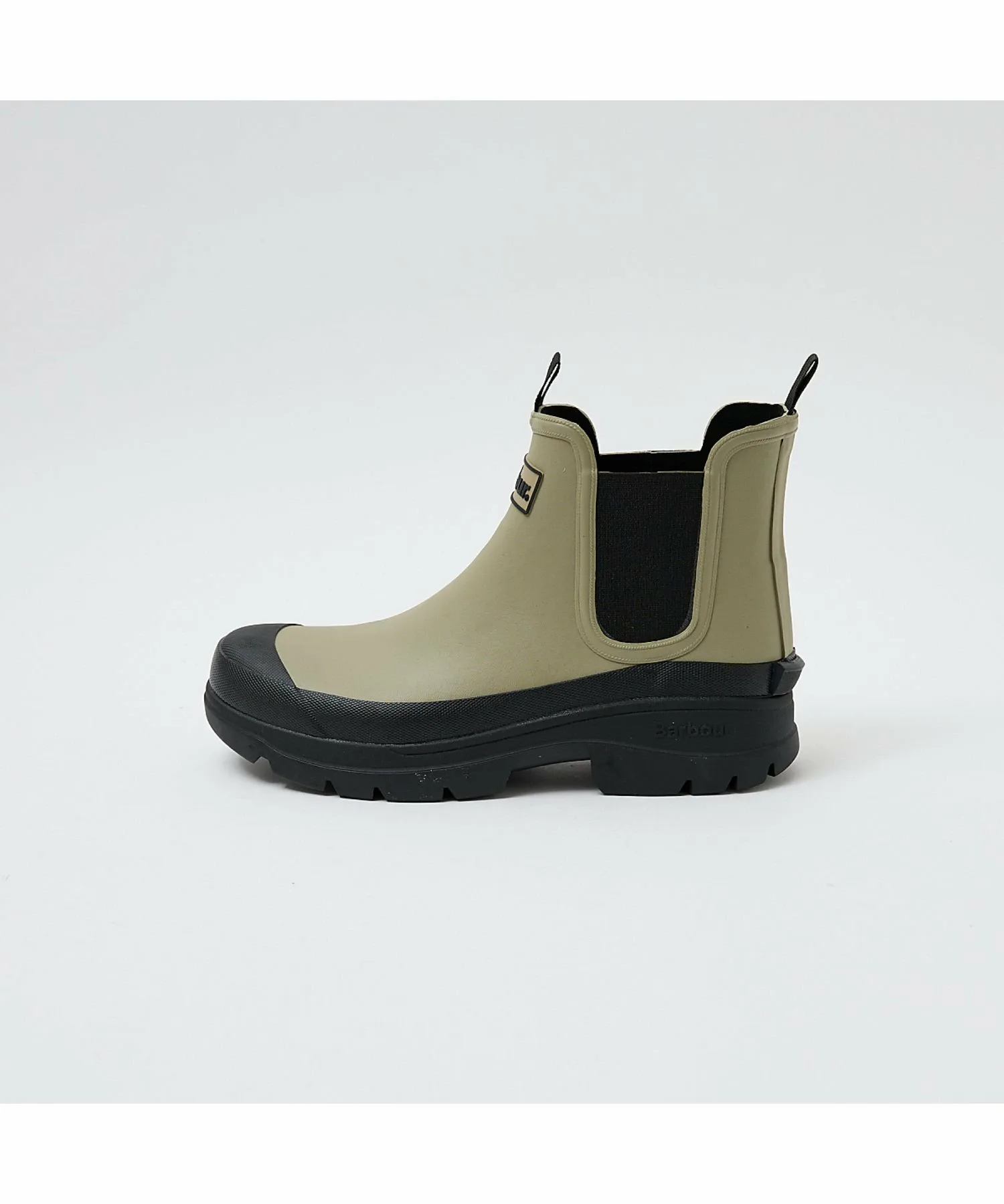 Дождевые сапоги BARBOUR Nimbus Side Gore Short Rain Boots Abahouse Lastword, цвет Ivory — фото 3