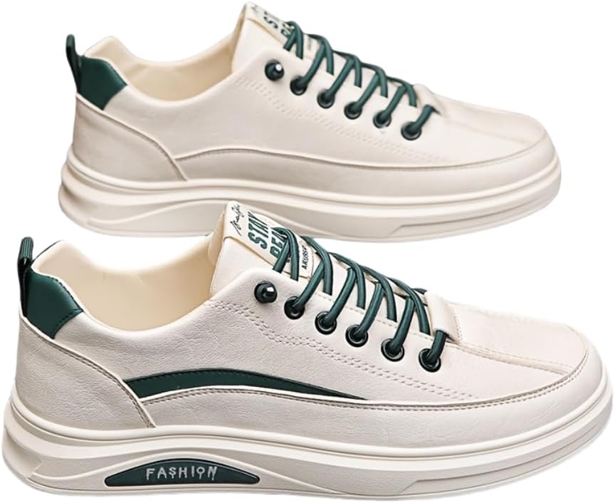 

Мужские низкие повседневные кроссовки с толстой подошвой из ПВХ и круглым носком, стелька с амортизирующей EVA для комфорта во все сезоны Hhhchpm, бежевый