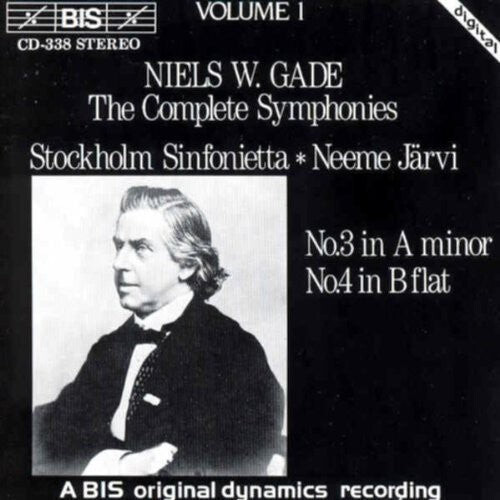 

CD диск Gade / Jarvi / Stockholm Sinfonietta: Symphonies 3 & 4