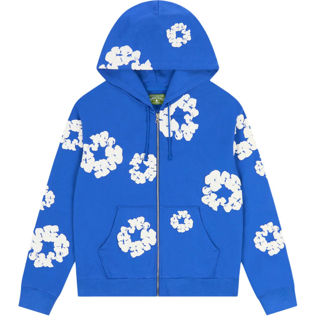 

Женская толстовка SS25 Denim Tears, синий