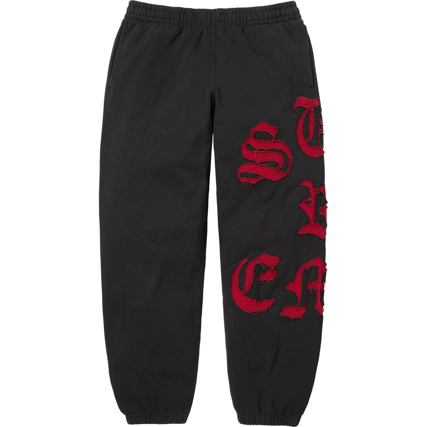 Брюки спортивные трикотажные утепленные SS26 WEEK3 Cut Out Sweatpant, унисекс Supreme, Gray/Grey — фото 4