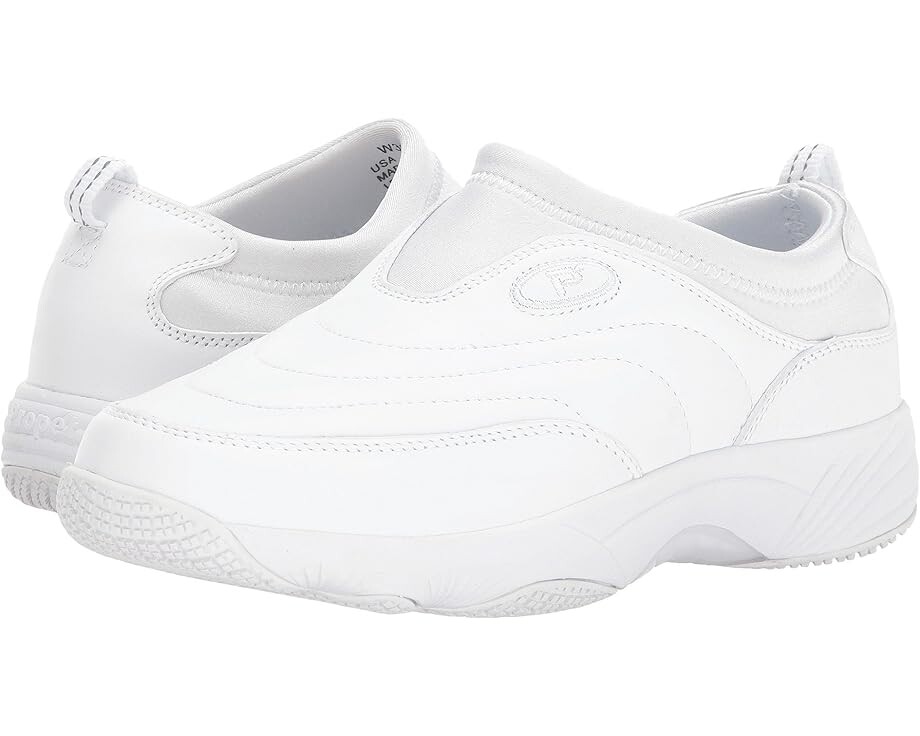 

Кроссовки Propet Wash & Wear Slip-On II, цвет White Leather