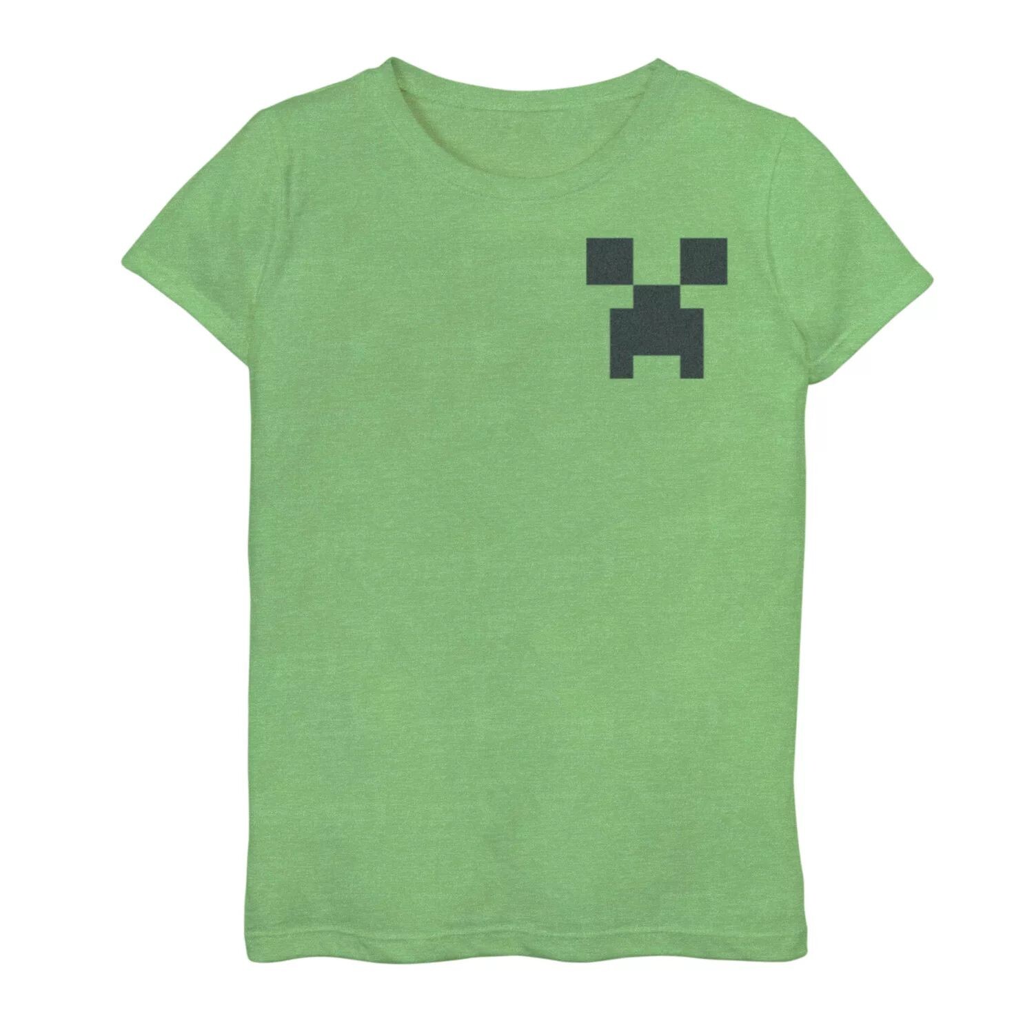

Футболка с рисунком Minecraft Creeper для девочек 7–16 лет Minecraft