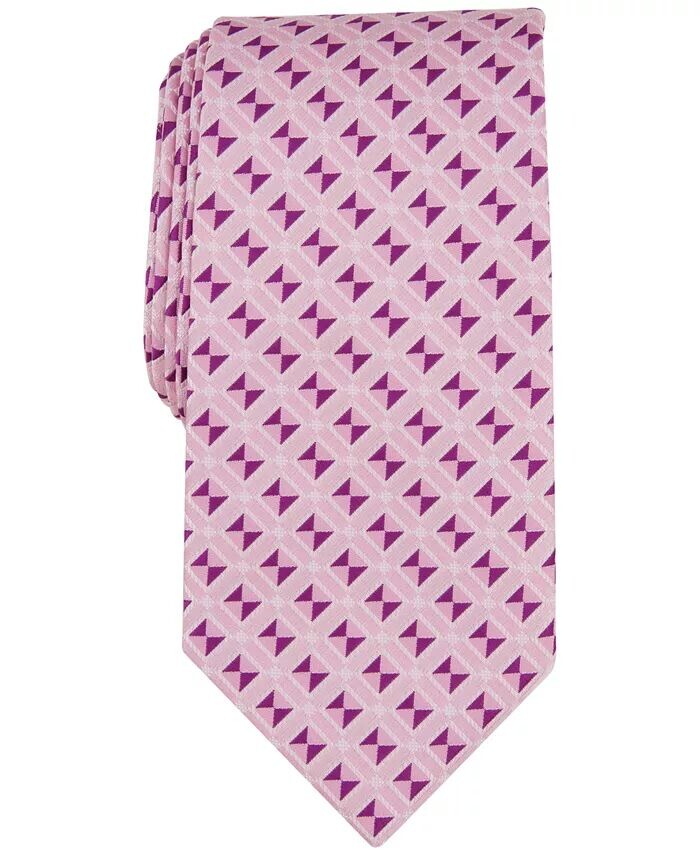 

Мужской галстук Мюррей с ромбовидным узором Perry Ellis, розовый