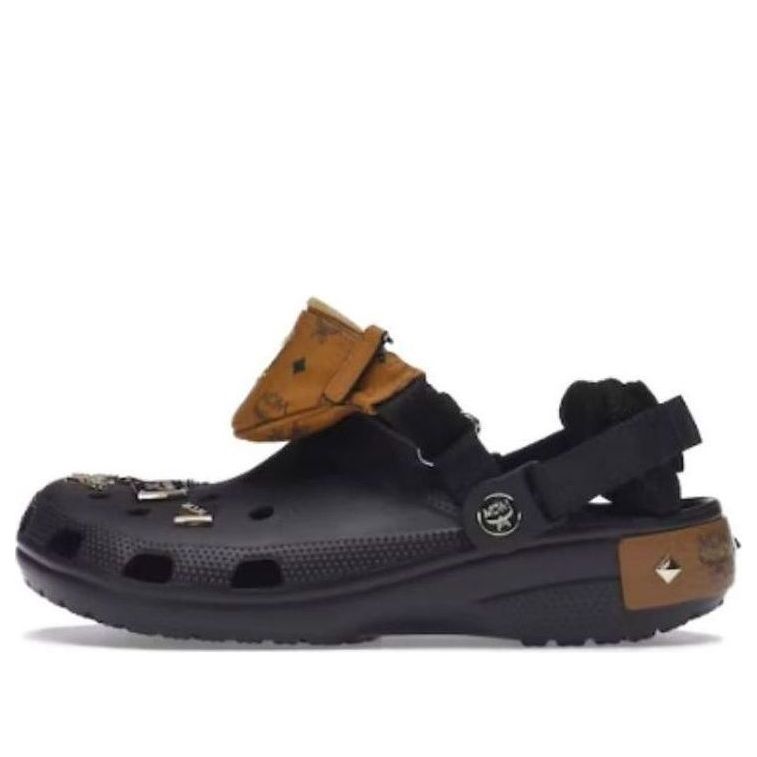 

Сабо Crocs x MCM Classic Clogs 'Black Tan' 207692-001, черный