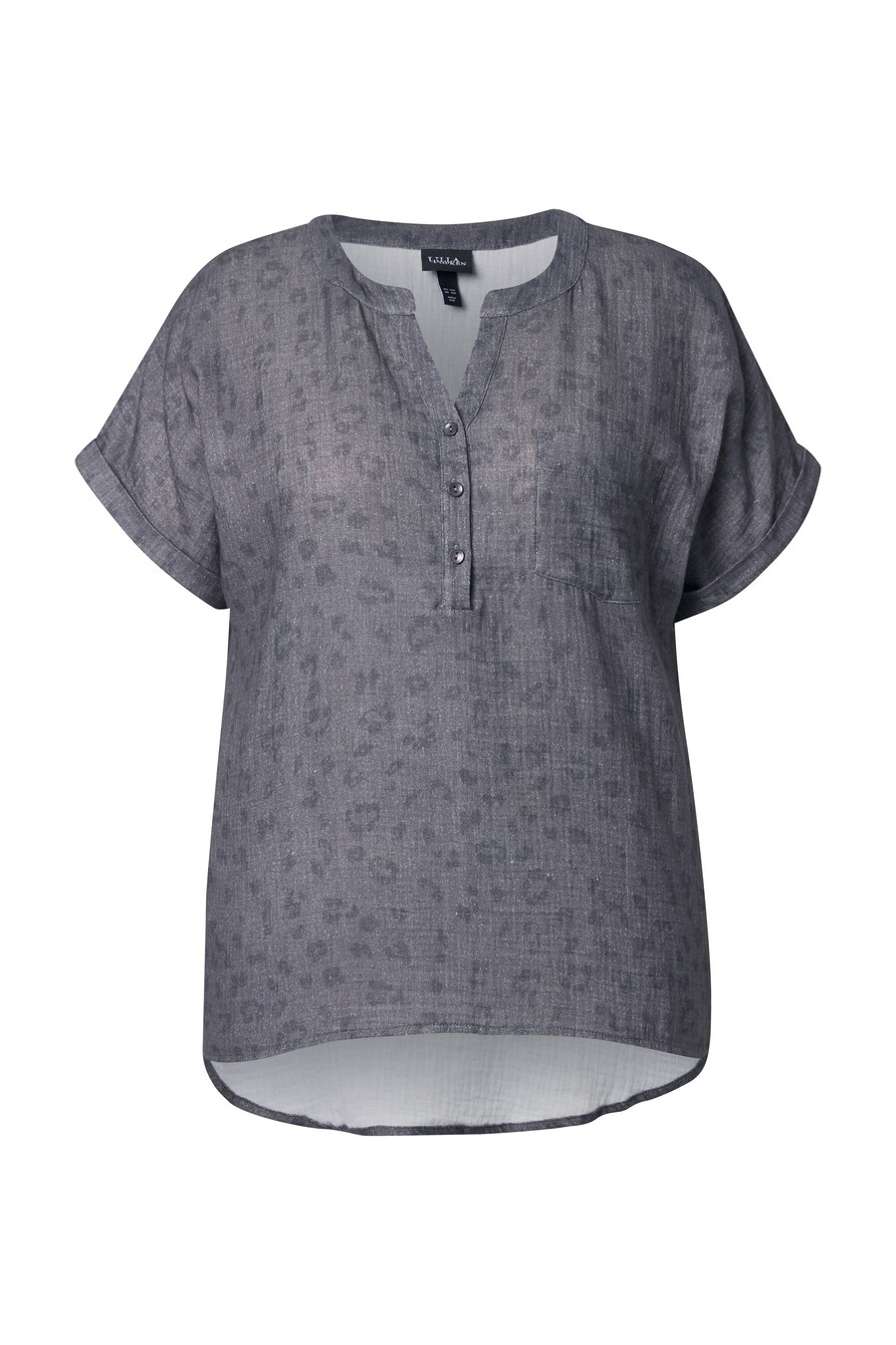 

Блуза Ulla Popken, графитовый