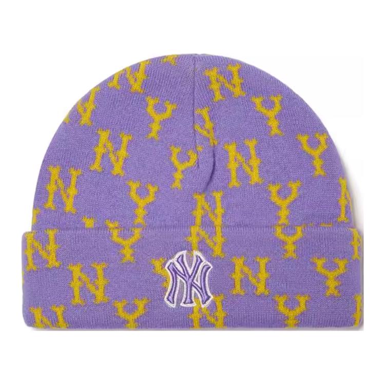 

MLB KIDS Акриловая унисекс шапка фиолетовая, Purple