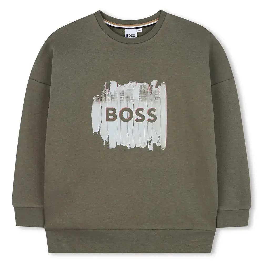 

Толстовка BOSS J52356, зеленый