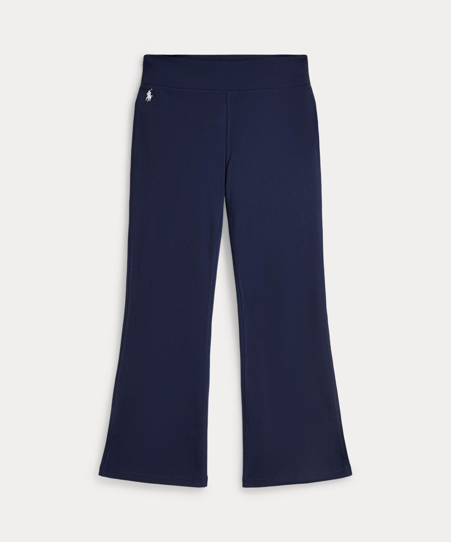 (Девочки 7-16 лет) Эластичные трикотажные леггинсы-клеш Polo Ralph Lauren, 410 Navy
