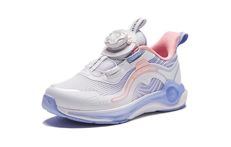 Детские кеды PS Low-top Синие/Белые/Розовые Anta Kids, синий/белый/розовый — фото 2