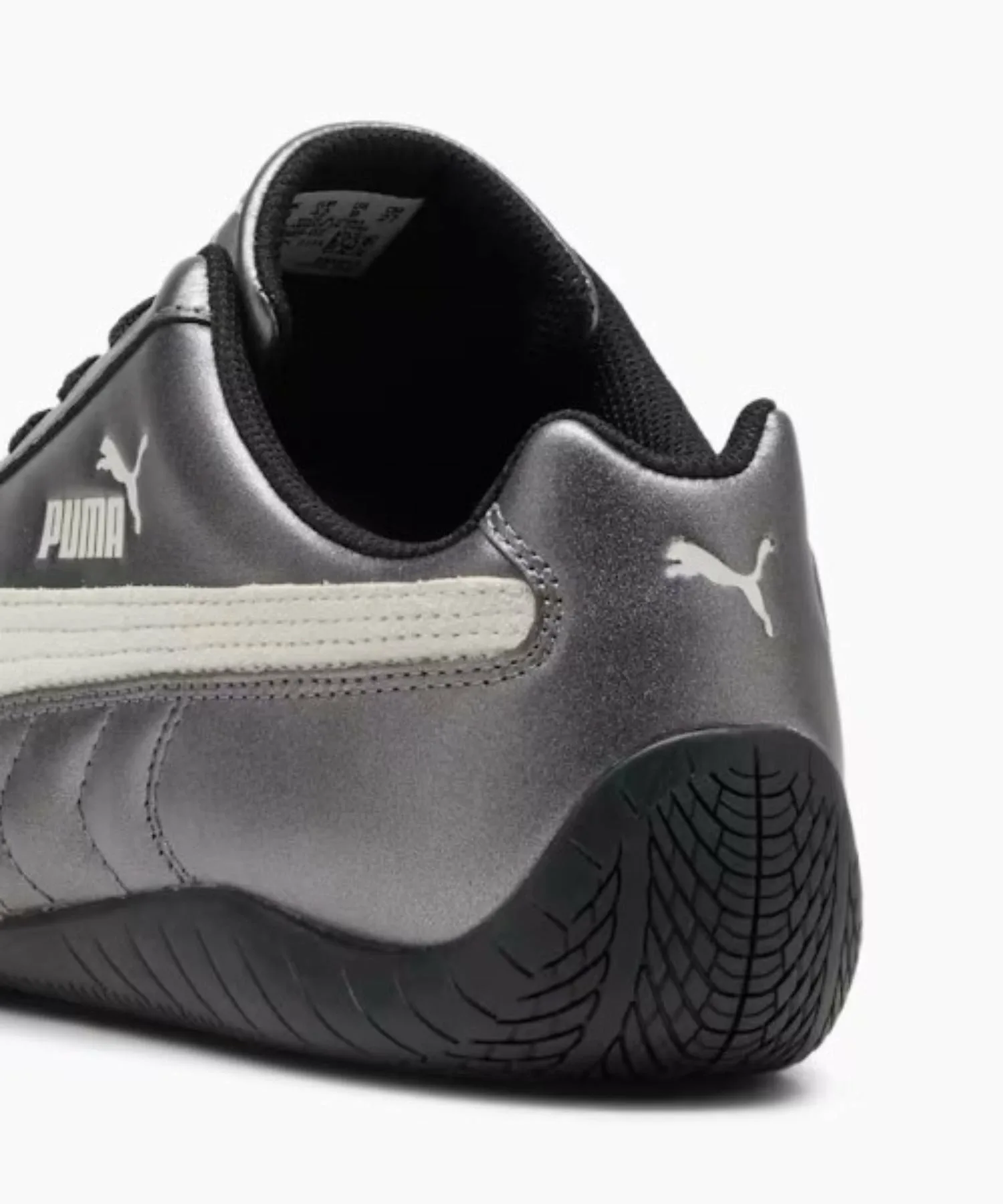 Кроссовки PUMA SPEEDCAT METALLIC 403689 B'2Nd, black — фото 3
