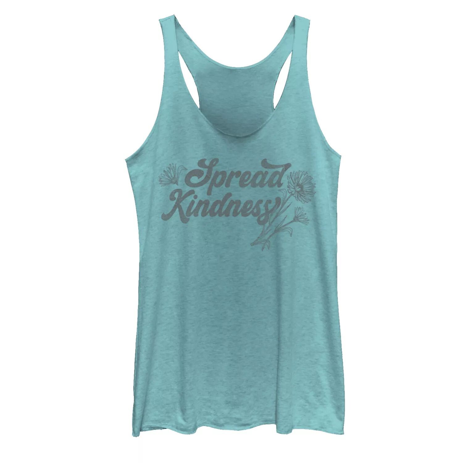 

Майка Trendy Spread Kindness Simple Daisy Racerback для юниоров, тройная смесь Licensed Character