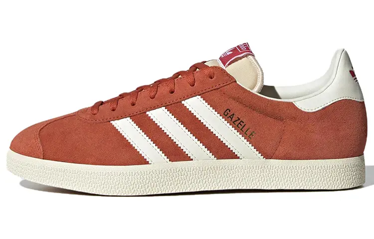 

Кроссовки Adidas Gazelle Preloved, темно-красный/белый, Белый;коричневый;красный, Кроссовки Adidas Gazelle Preloved, темно-красный/белый