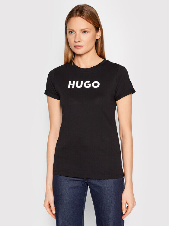

Футболка узкого кроя Hugo, черный