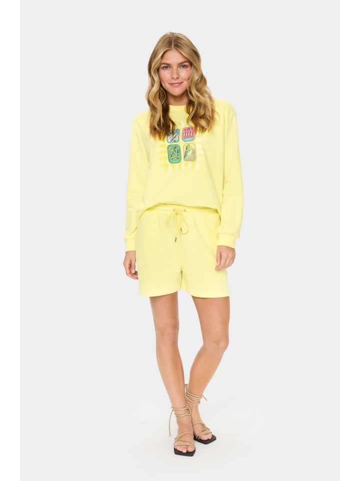 

Шорты прямого кроя LucielSZ в цвете Elfin Yellow SAINT TROPEZ